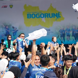 Race photo from BOGORUN 2026