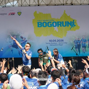 Race photo from BOGORUN 2026