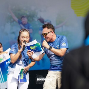 Race photo from BOGORUN 2026
