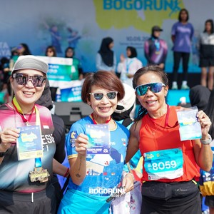 Race photo from BOGORUN 2026