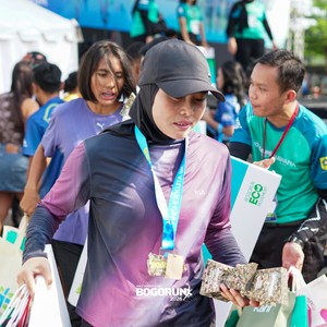 Race photo from BOGORUN 2026
