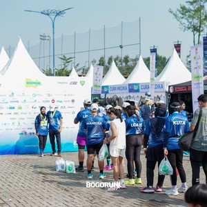Race photo from BOGORUN 2026