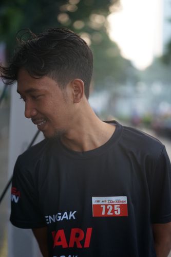 Race photo from Soft Launching Buku "Enggak Lari, Enggak Keren" & IdeaRun