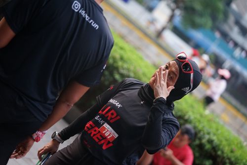 Race photo from Soft Launching Buku "Enggak Lari, Enggak Keren" & IdeaRun