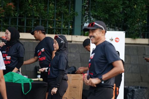 Race photo from Soft Launching Buku "Enggak Lari, Enggak Keren" & IdeaRun