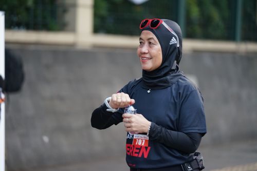 Race photo from Soft Launching Buku "Enggak Lari, Enggak Keren" & IdeaRun