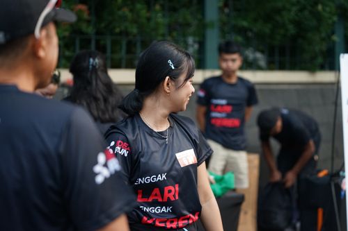 Race photo from Soft Launching Buku "Enggak Lari, Enggak Keren" & IdeaRun