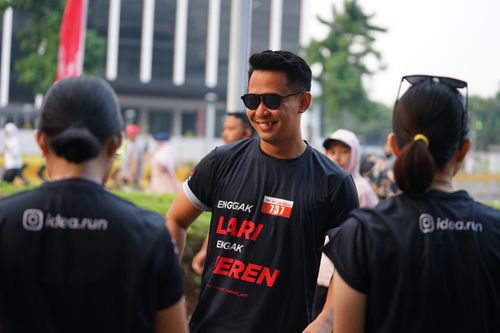 Race photo from Soft Launching Buku "Enggak Lari, Enggak Keren" & IdeaRun