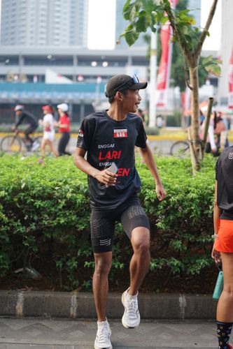 Race photo from Soft Launching Buku "Enggak Lari, Enggak Keren" & IdeaRun
