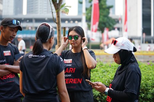 Race photo from Soft Launching Buku "Enggak Lari, Enggak Keren" & IdeaRun