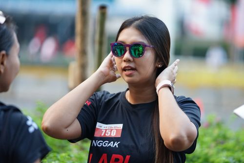 Race photo from Soft Launching Buku "Enggak Lari, Enggak Keren" & IdeaRun