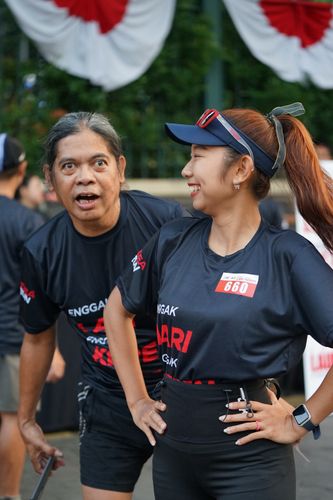 Race photo from Soft Launching Buku "Enggak Lari, Enggak Keren" & IdeaRun