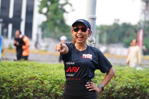 Race photo from Soft Launching Buku "Enggak Lari, Enggak Keren" & IdeaRun