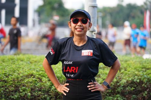 Race photo from Soft Launching Buku "Enggak Lari, Enggak Keren" & IdeaRun