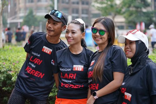 Race photo from Soft Launching Buku "Enggak Lari, Enggak Keren" & IdeaRun