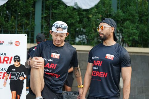 Race photo from Soft Launching Buku "Enggak Lari, Enggak Keren" & IdeaRun