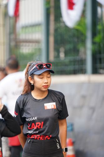 Race photo from Soft Launching Buku "Enggak Lari, Enggak Keren" & IdeaRun