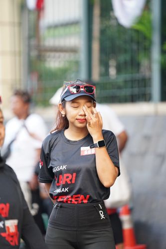 Race photo from Soft Launching Buku "Enggak Lari, Enggak Keren" & IdeaRun