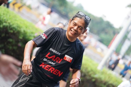 Race photo from Soft Launching Buku "Enggak Lari, Enggak Keren" & IdeaRun
