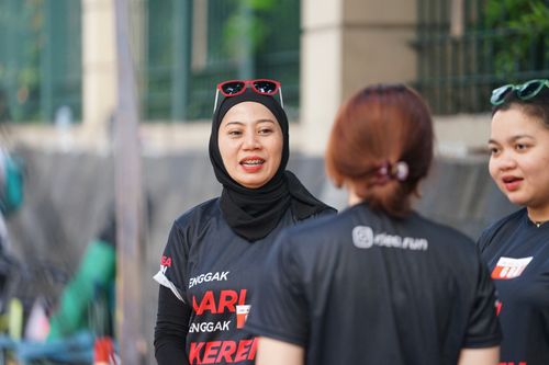 Race photo from Soft Launching Buku "Enggak Lari, Enggak Keren" & IdeaRun