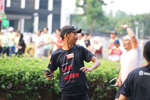 Race photo from Soft Launching Buku "Enggak Lari, Enggak Keren" & IdeaRun