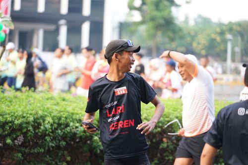 Race photo from Soft Launching Buku "Enggak Lari, Enggak Keren" & IdeaRun