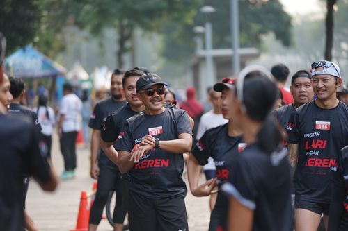 Race photo from Soft Launching Buku "Enggak Lari, Enggak Keren" & IdeaRun