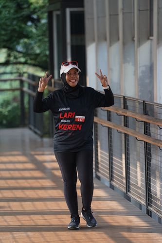 Race photo from Soft Launching Buku "Enggak Lari, Enggak Keren" & IdeaRun