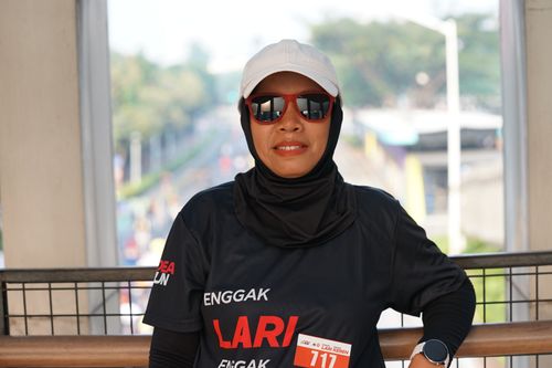 Race photo from Soft Launching Buku "Enggak Lari, Enggak Keren" & IdeaRun