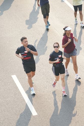 Race photo from Soft Launching Buku "Enggak Lari, Enggak Keren" & IdeaRun