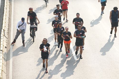 Race photo from Soft Launching Buku "Enggak Lari, Enggak Keren" & IdeaRun