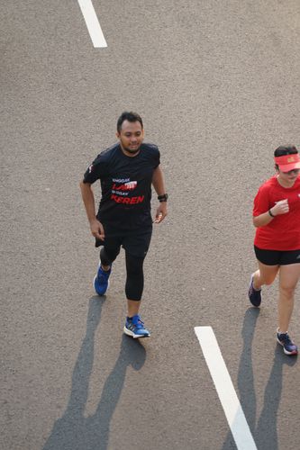 Race photo from Soft Launching Buku "Enggak Lari, Enggak Keren" & IdeaRun