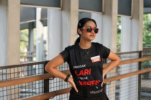 Race photo from Soft Launching Buku "Enggak Lari, Enggak Keren" & IdeaRun