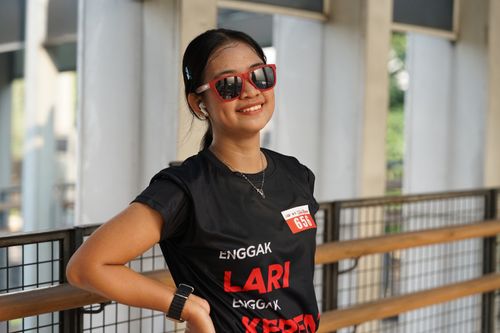 Race photo from Soft Launching Buku "Enggak Lari, Enggak Keren" & IdeaRun