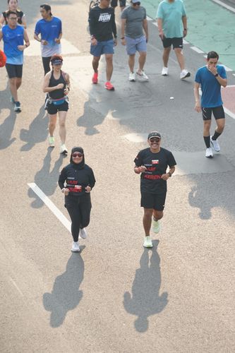 Race photo from Soft Launching Buku "Enggak Lari, Enggak Keren" & IdeaRun