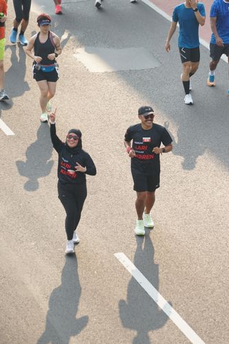 Race photo from Soft Launching Buku "Enggak Lari, Enggak Keren" & IdeaRun