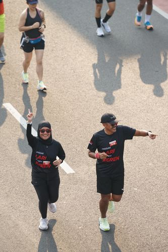 Race photo from Soft Launching Buku "Enggak Lari, Enggak Keren" & IdeaRun