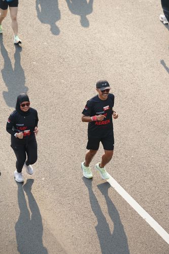 Race photo from Soft Launching Buku "Enggak Lari, Enggak Keren" & IdeaRun