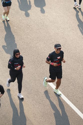Race photo from Soft Launching Buku "Enggak Lari, Enggak Keren" & IdeaRun