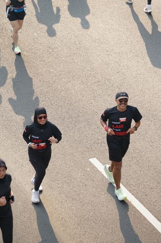 Race photo from Soft Launching Buku "Enggak Lari, Enggak Keren" & IdeaRun
