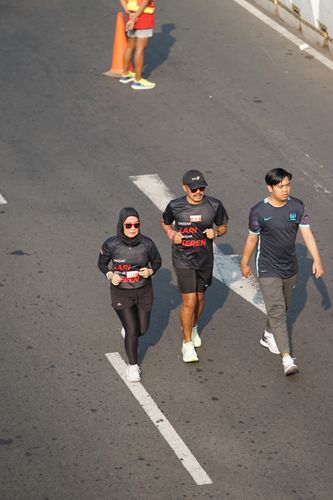 Race photo from Soft Launching Buku "Enggak Lari, Enggak Keren" & IdeaRun