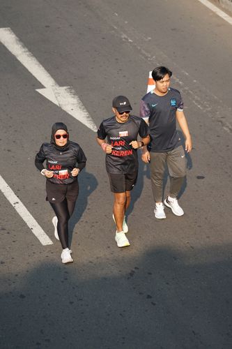 Race photo from Soft Launching Buku "Enggak Lari, Enggak Keren" & IdeaRun