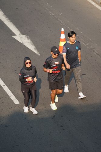 Race photo from Soft Launching Buku "Enggak Lari, Enggak Keren" & IdeaRun