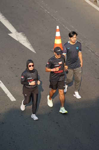 Race photo from Soft Launching Buku "Enggak Lari, Enggak Keren" & IdeaRun