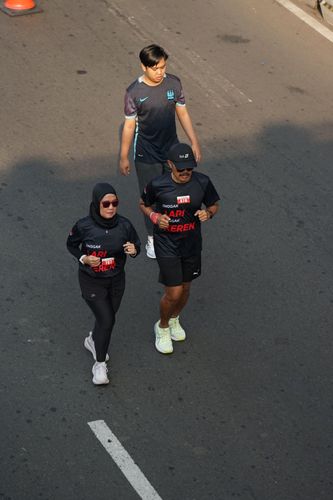 Race photo from Soft Launching Buku "Enggak Lari, Enggak Keren" & IdeaRun