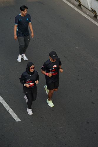 Race photo from Soft Launching Buku "Enggak Lari, Enggak Keren" & IdeaRun