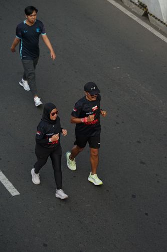 Race photo from Soft Launching Buku "Enggak Lari, Enggak Keren" & IdeaRun