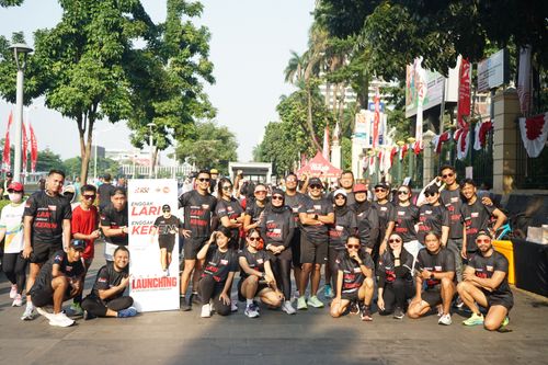Race photo from Soft Launching Buku "Enggak Lari, Enggak Keren" & IdeaRun