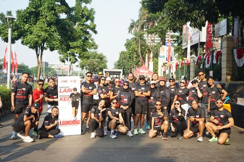 Race photo from Soft Launching Buku "Enggak Lari, Enggak Keren" & IdeaRun