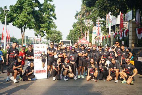 Race photo from Soft Launching Buku "Enggak Lari, Enggak Keren" & IdeaRun